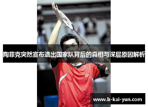 陶菲克突然宣布退出国家队背后的真相与深层原因解析 陶菲克突然宣布退出国家队背后的真相与深层原因解析